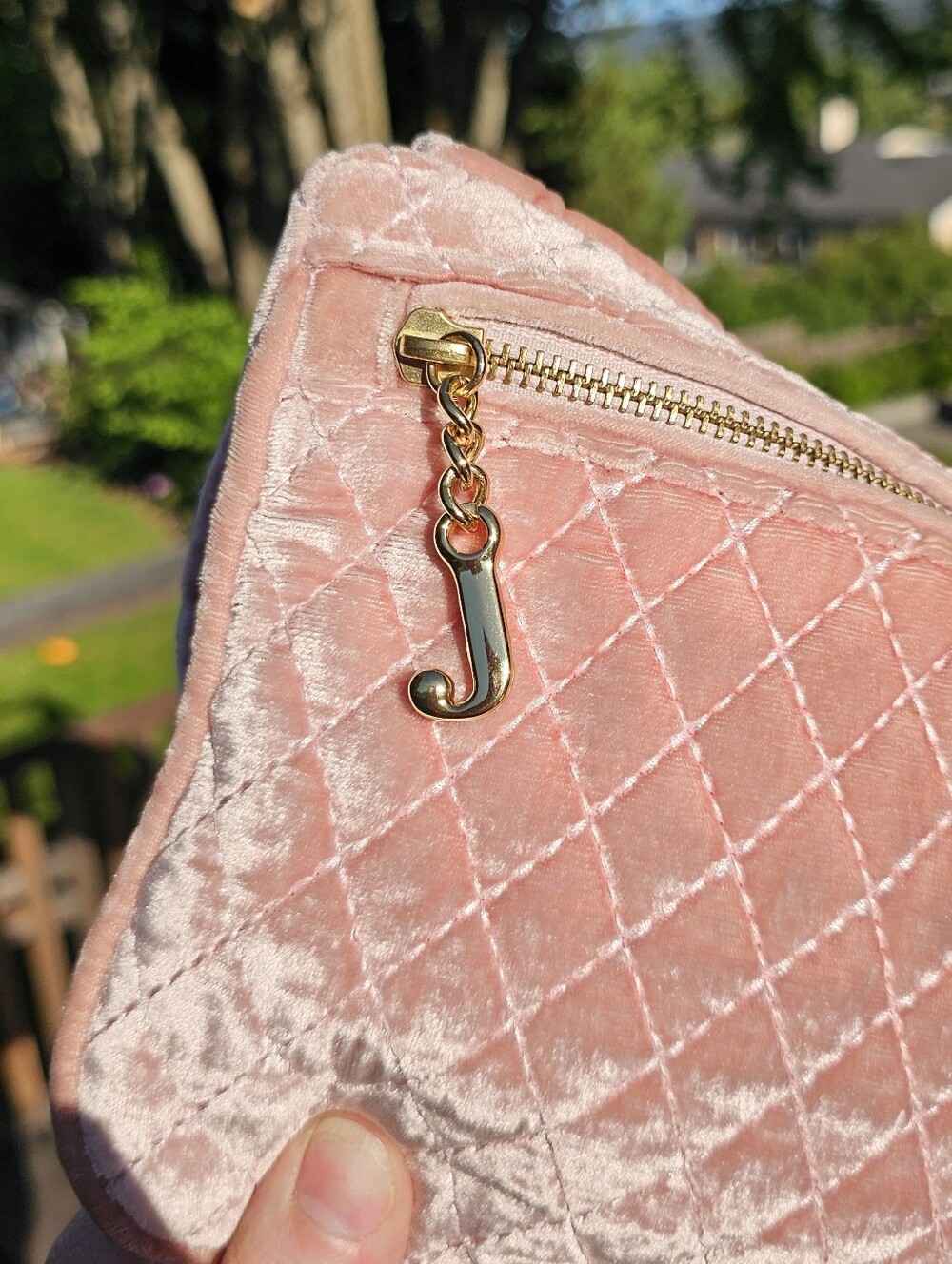 Vintage Juicy Couture "Tied with a Bow" Large Velvet Clutch - MSRP $198 - Picture 5 of 16